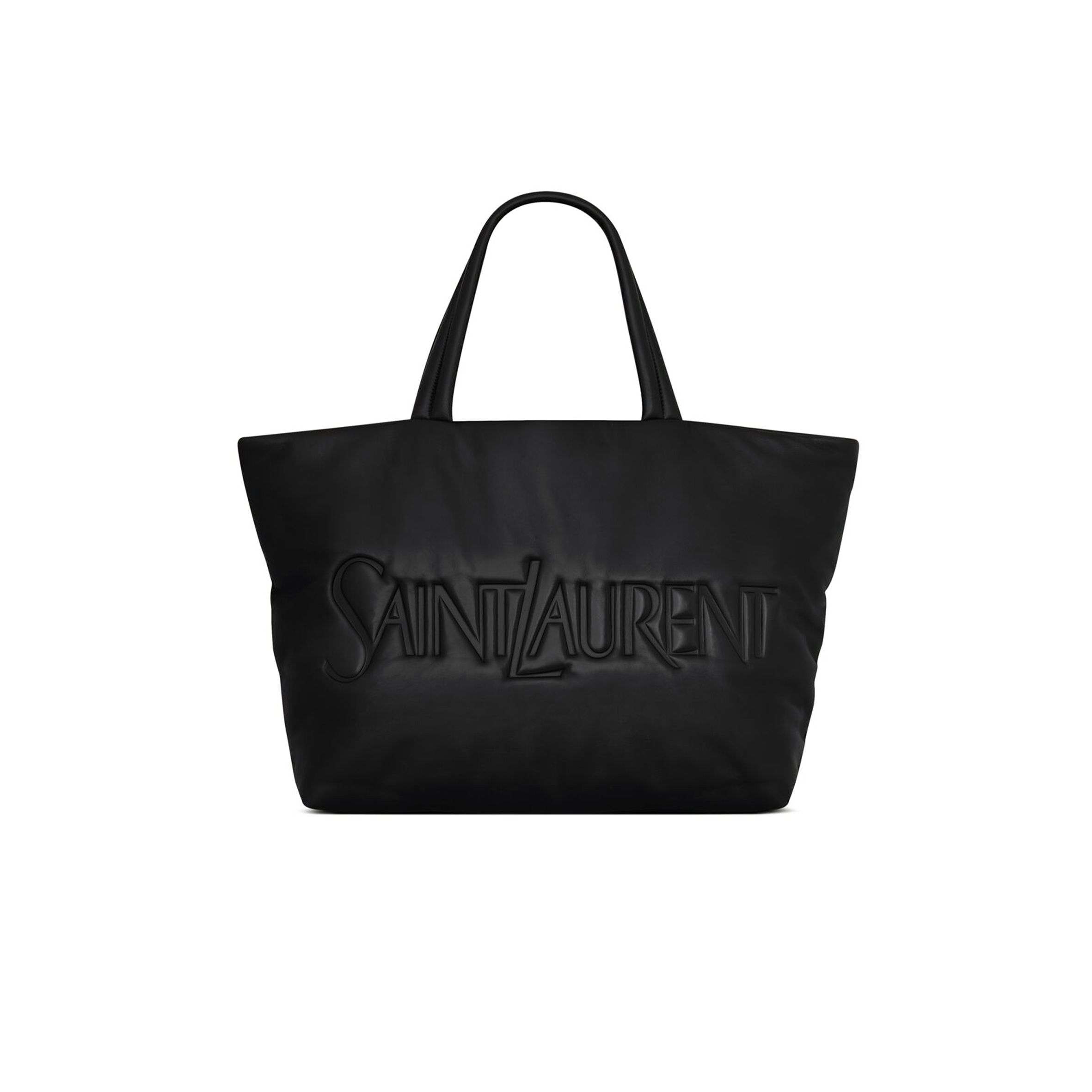 y*l Sa**t Lau*nt tote in nappa lambskin 756269aaciw1000 (50*43*17cm)